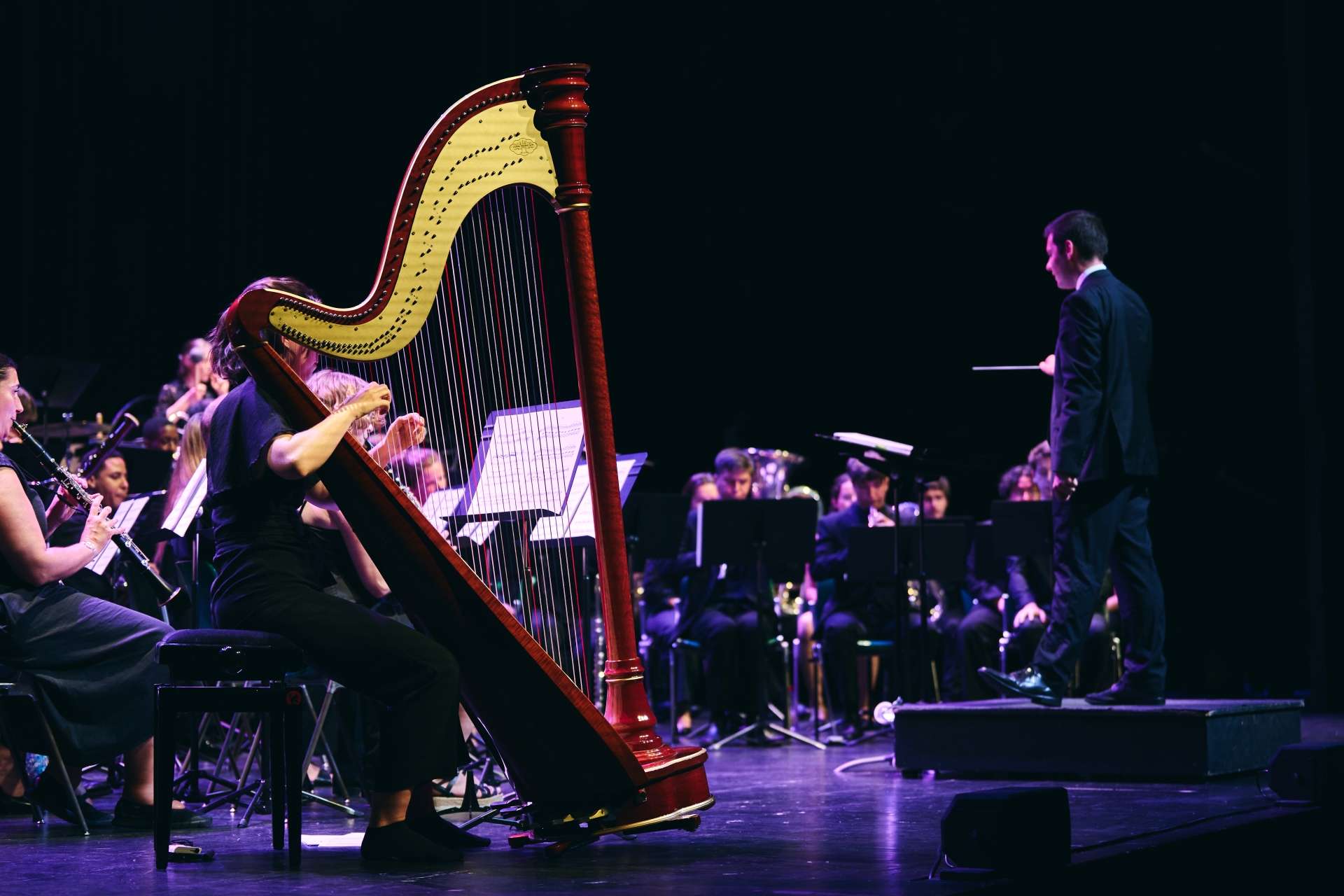 Photo du concert de l'Orchestre d'Harmonie des Jeunes de Strasbourg à La Pokop